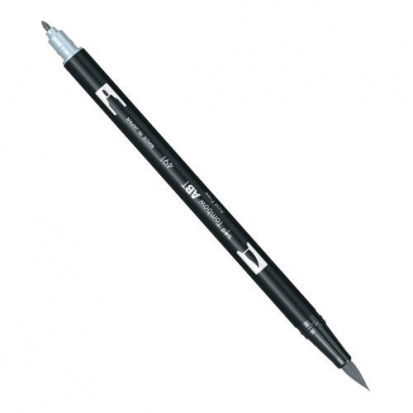 Маркер-кисть "Abt Dual Brush Pen" 491 голубой ледник